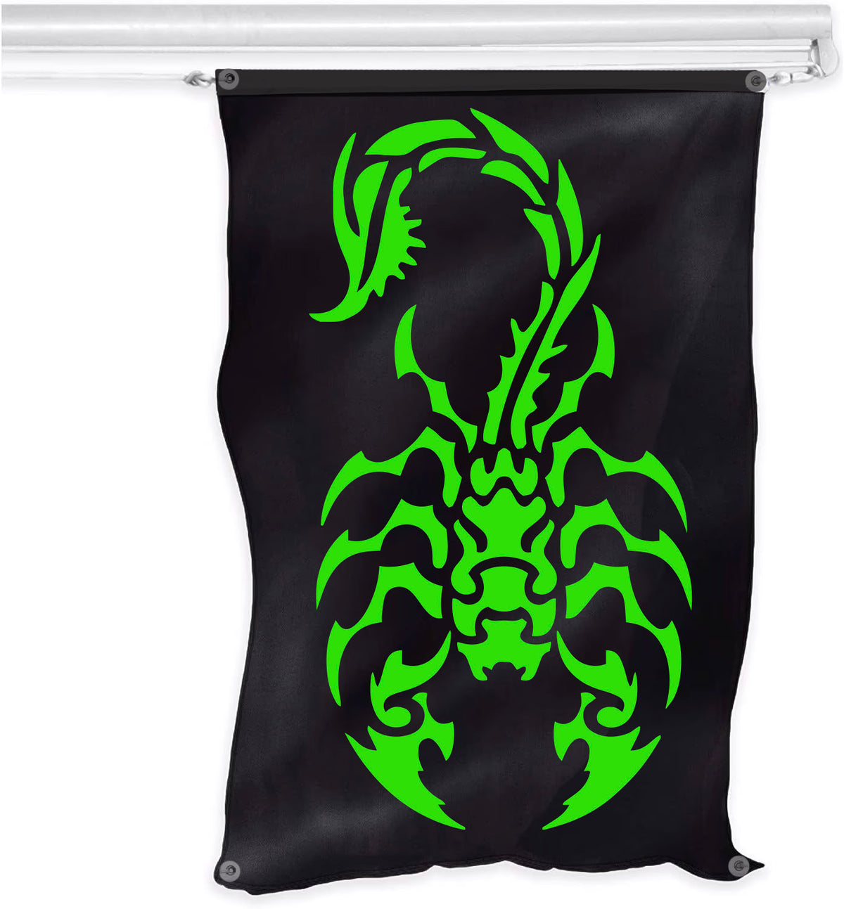 Scorpion Percussion Battle Flag