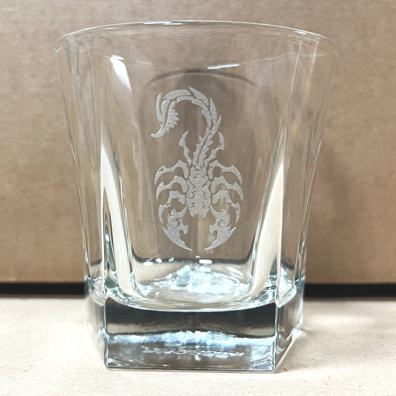 Scorpion Rocks Glasses - "Chryslers"