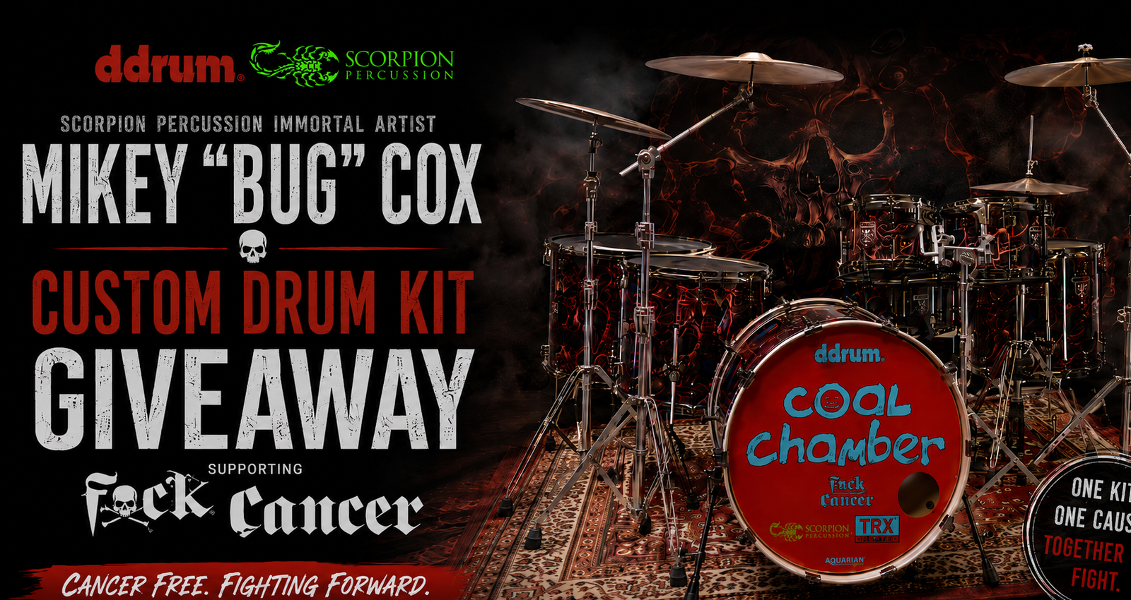 Immortal Artist Mikey “Bug” Cox Turns Cancer Survival Into Support for Others