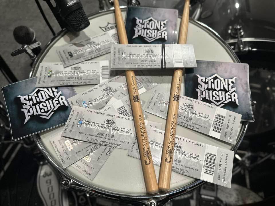Stone Pusher Set to Play Whisky a GO GO - NAMM Afterparty