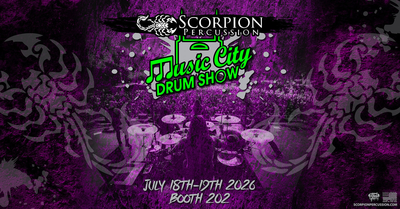 Scorpion Percussion Returns to Nashville!