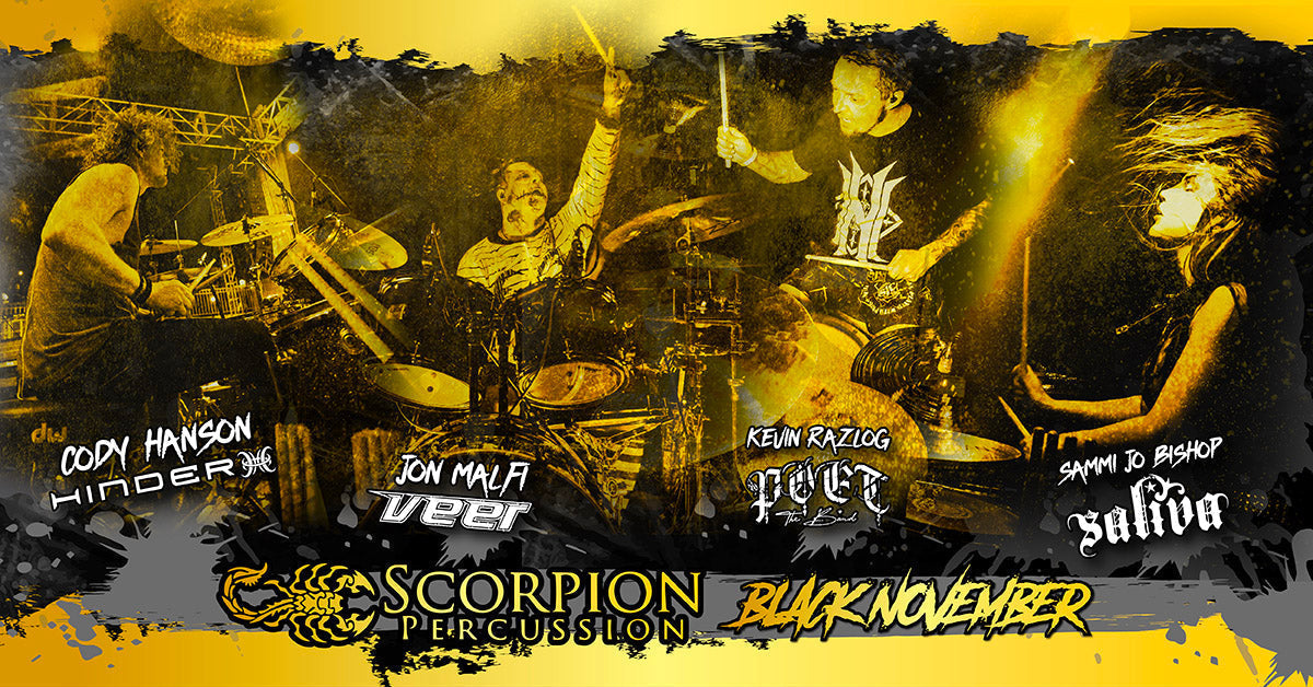 Black Friday Week Has Arrived at Scorpion Percussion