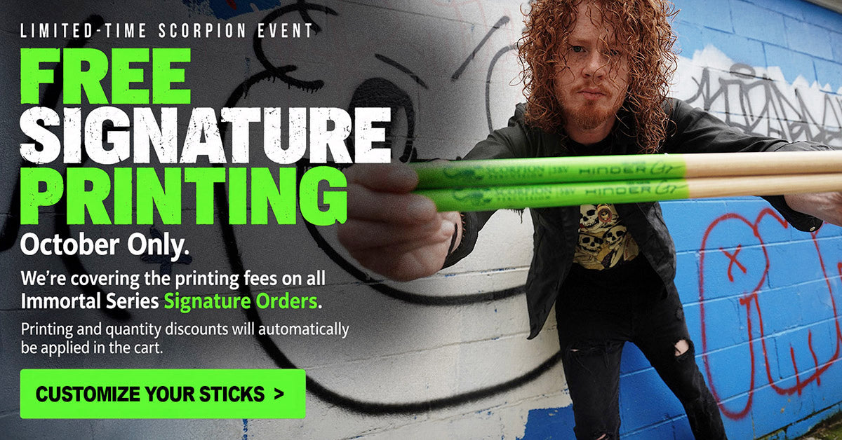 FREE SIGNATURE PRINTING: October Only