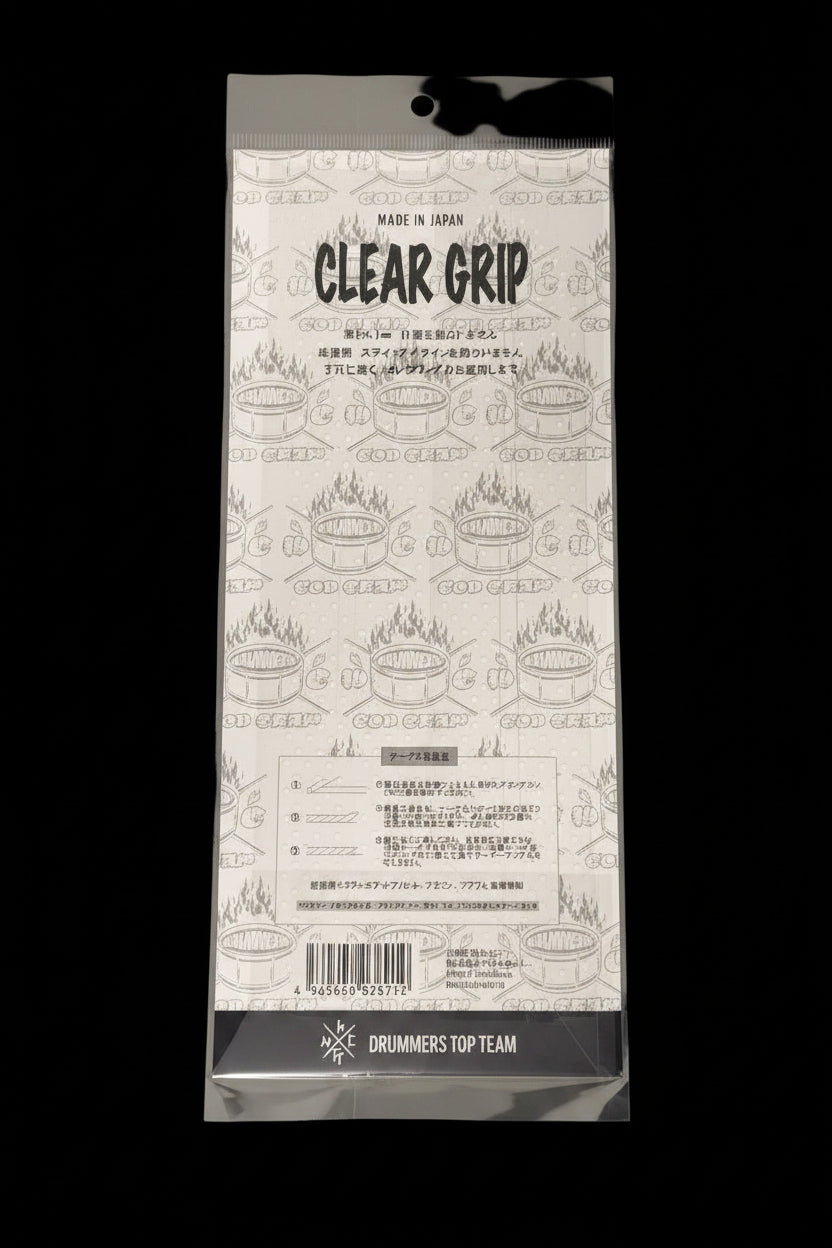 Clear Grip Tape - Drummers Top Team Collaboration