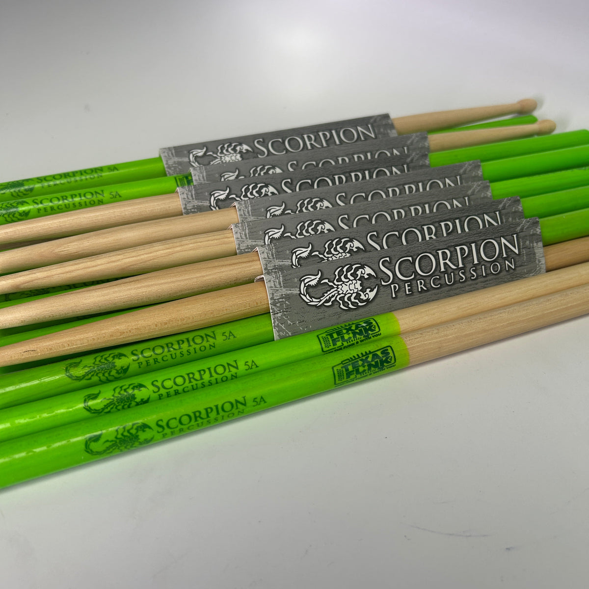 The Recycler | 5A Oval 16" Venom Grip w/ Signature Printing | 8 Pairs
