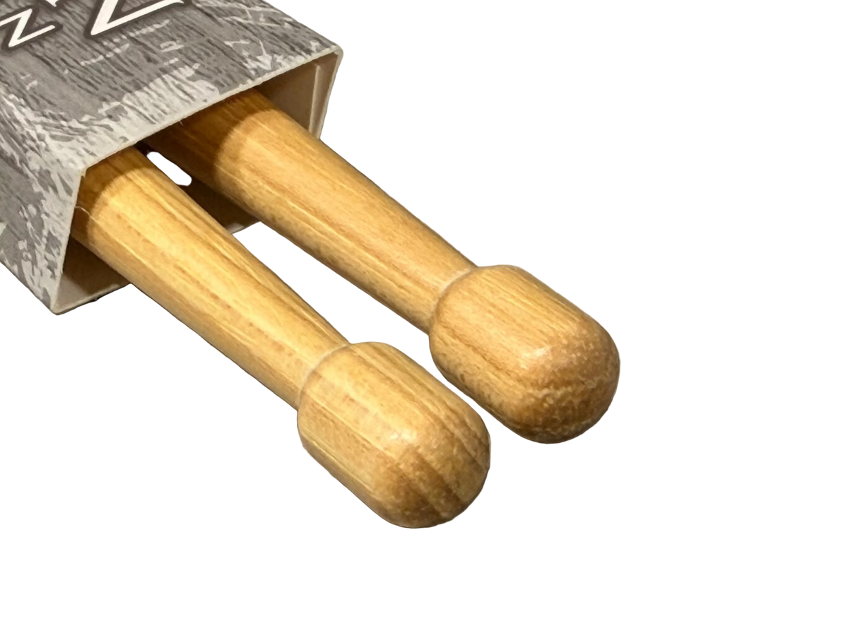 8D Barrel tip American Hickory drumsticks by Scorpion Percussion