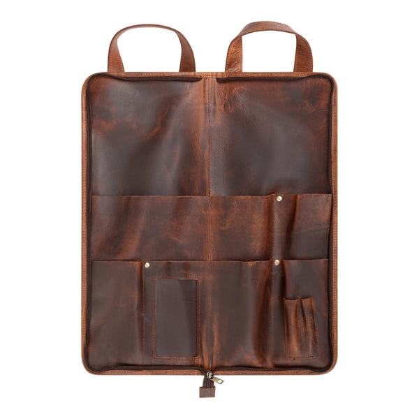 The Lifer - Handmade Leather Drumstick Bag - Scorpion Percussion