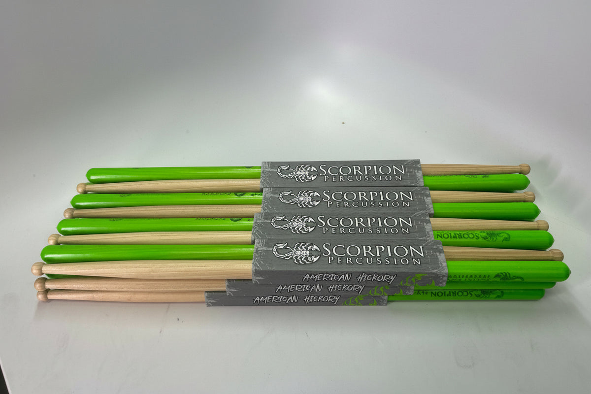 The Recycler | 5A Ball 17" Venom Grip w/ Misprinted Signature Logo | 12 Pairs
