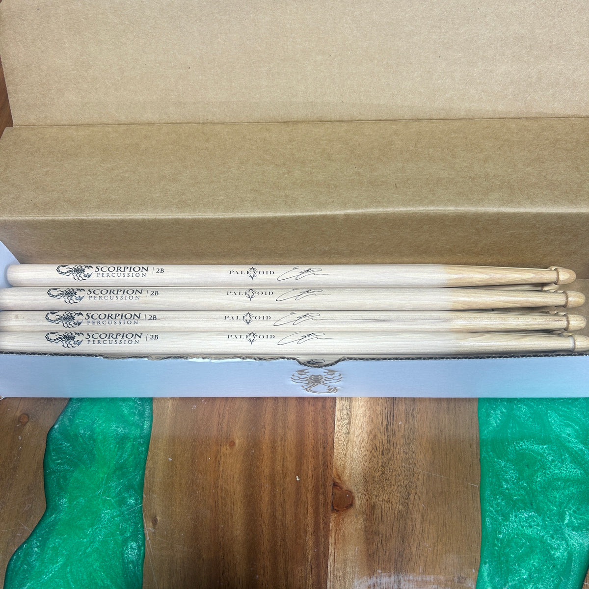 The Recycler | 2B Acorn 16" Natural w/ Signature Printing | 8 Pairs